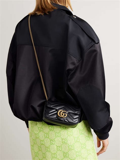 gucci.marmont super mini|Gucci Marmont mini backpack.